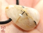 Preview: Rutilated quartz on cord