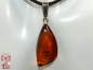 Preview: Amber on cord - f.e. leather cord (necklace)