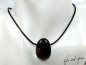 Preview: Lamellated obsidian on cord