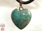 Preview: Chrysocolla in quartz on cord