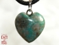 Preview: Chrysocolla in quartz on cord