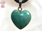 Preview: Chrysocolla in quartz on cord