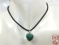 Preview: Chrysocolla in quartz on cord