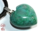 Preview: Chrysocolla in quartz on cord