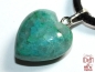 Preview: Chrysocolla in quartz on cord