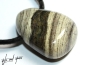 Preview: Silverleaf jasper on cord