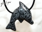 Preview: Snowflake obsidian on cord