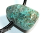 Preview: Chrysocolla and shattuckite in quartz on cord