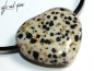 Preview: Dalmatian stone on cord