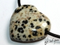 Preview: Dalmatian stone on cord