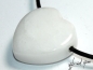 Preview: White agate on cord