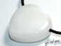 Preview: White agate on cord