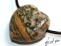 Preview: Leopard rhyolite on cord