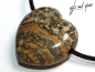 Preview: Leopard rhyolite on cord