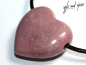 Preview: Rhodonite on cord