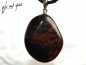 Preview: Mahogany obsidian on cord