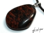 Preview: Mahogany obsidian on cord