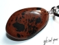 Preview: Mahogany obsidian on cord