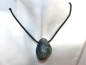 Preview: Chrysocolla in quartz on cord