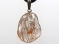 Preview: Rutilated quartz on cord