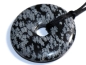 Preview: Snowflake obsidian on cord