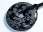 Preview: Snowflake obsidian on cord