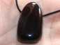 Preview: Black agate on cord