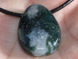 Preview: Moss agate on cord