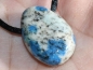 Preview: Azurite in granite on cord