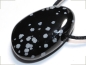 Preview: Snowflake obsidian on cord