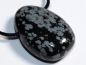 Preview: Snowflake obsidian on cord