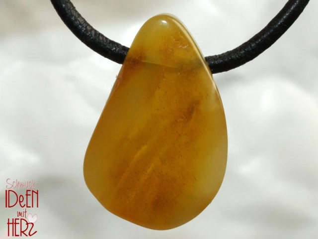 Amber on cord