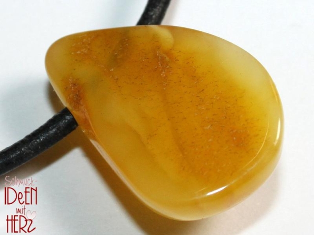 Amber on cord