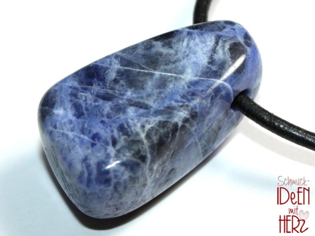 Sodalite on cord