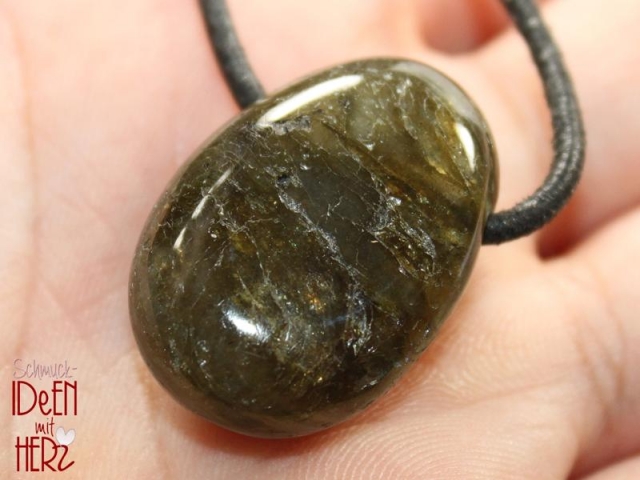 Labradorite on cord