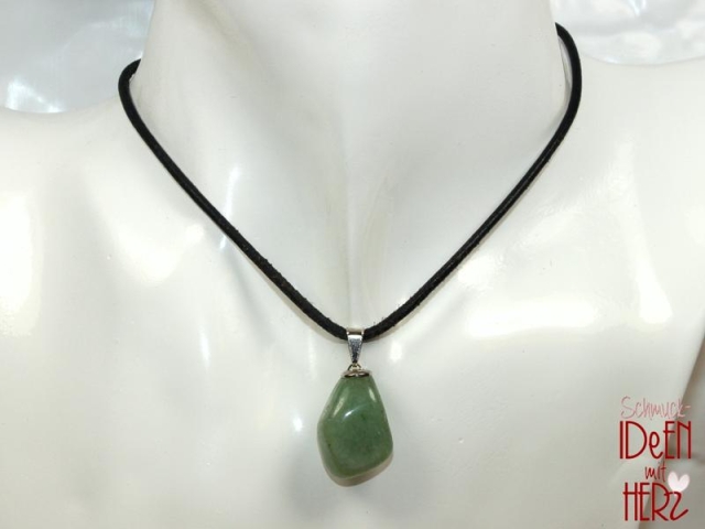 Aventurine on cord