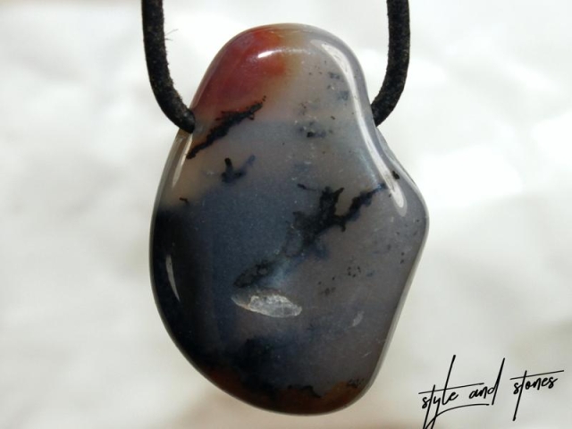 Sardonyx on cord