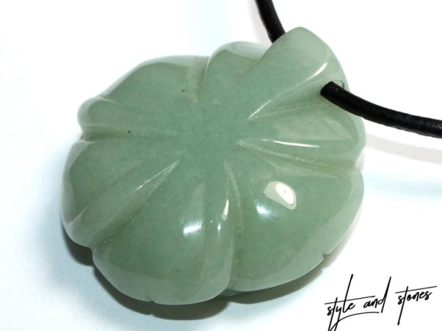 Aventurine on cord