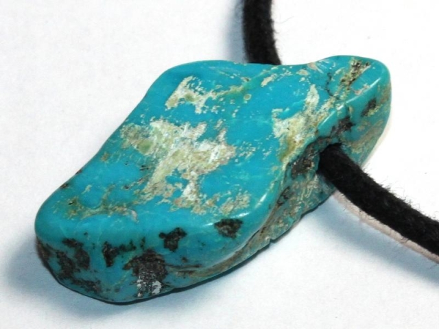 Turquoise on cord