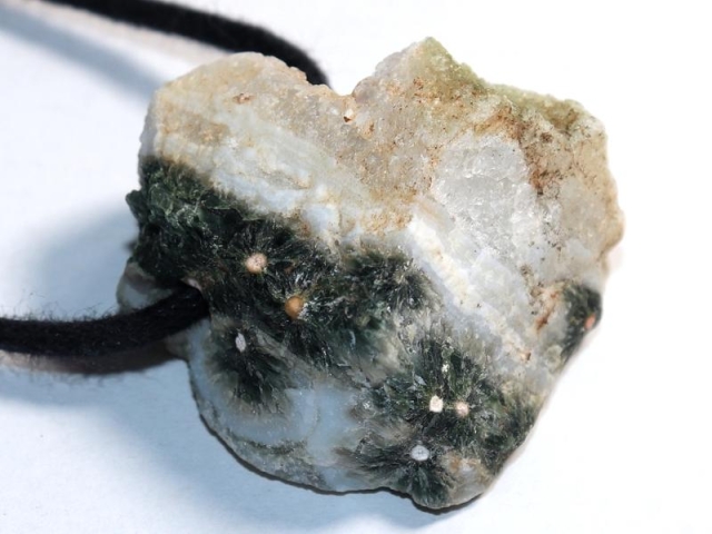 Ocean jasper on cord