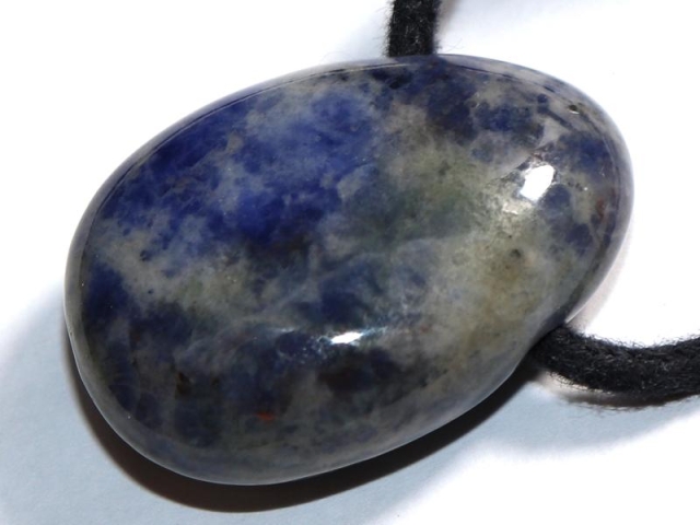 Sodalite on cord