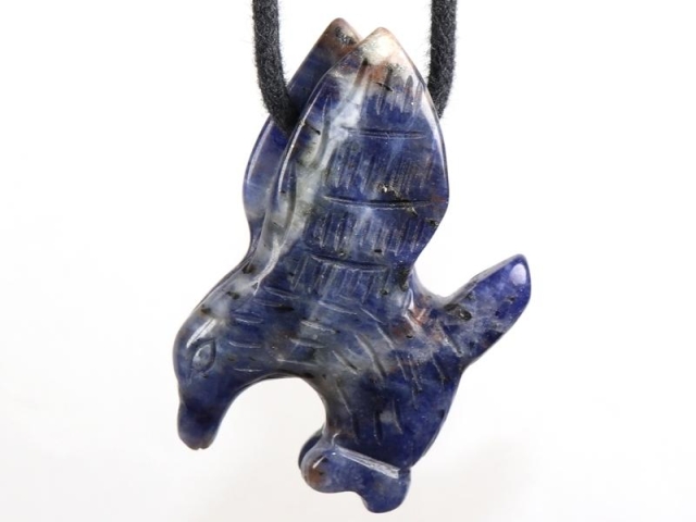 Sodalite on cord