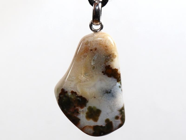 Ocean jasper on cord