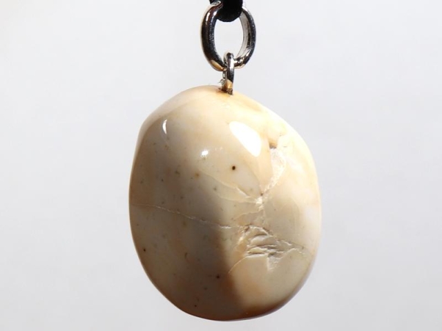 Ocean jasper on cord