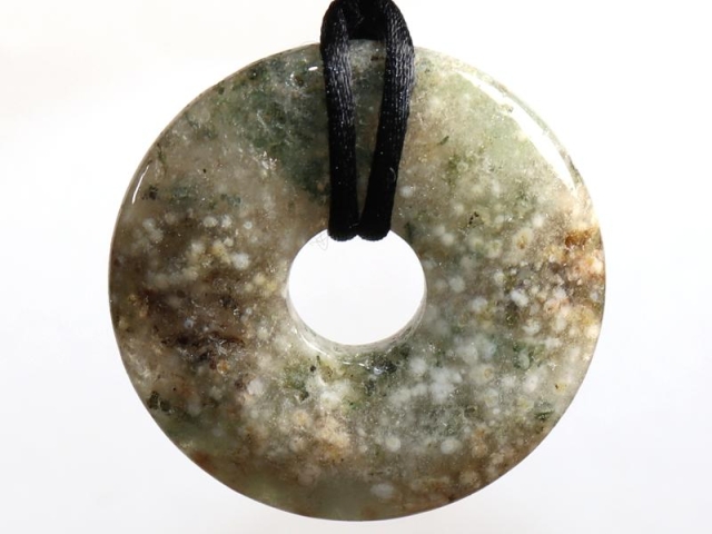 Ocean jasper on cord