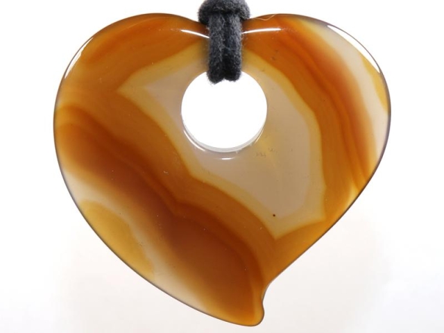 Agate on cord