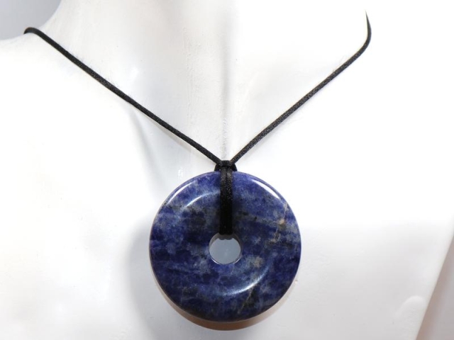 Sodalite on cord