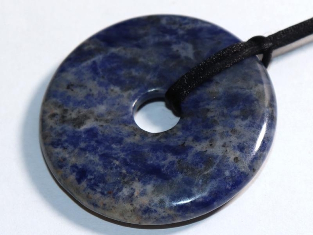 Sodalite on cord