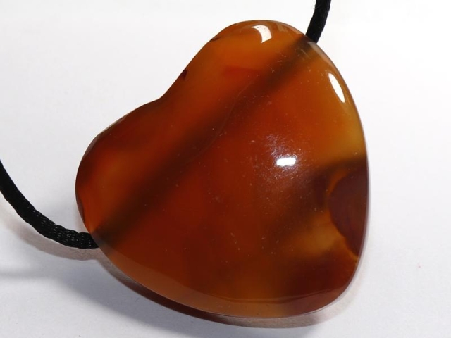 Agate on cord