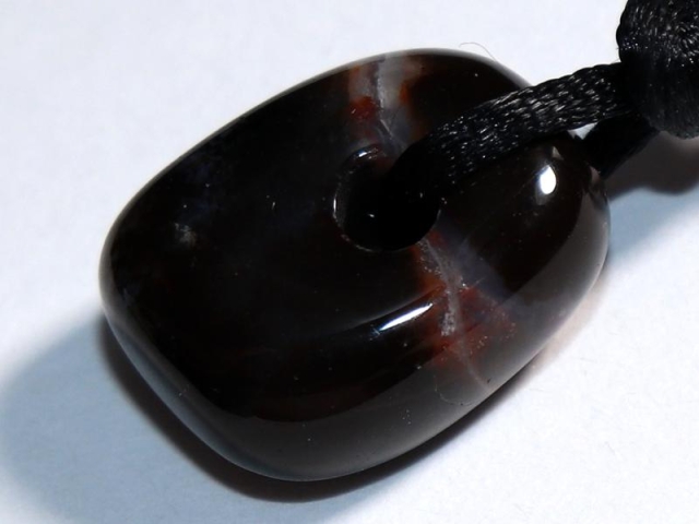 Sardonyx on cord